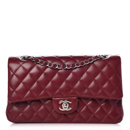 Chanel Caviar Quilted Medium Double Flap Red 1 of 9