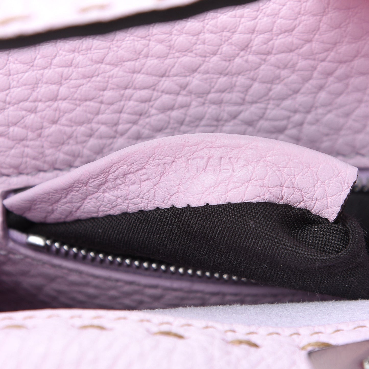 Cuoio Romano Selleria Mini Peekaboo Iconic Satchel Anemone