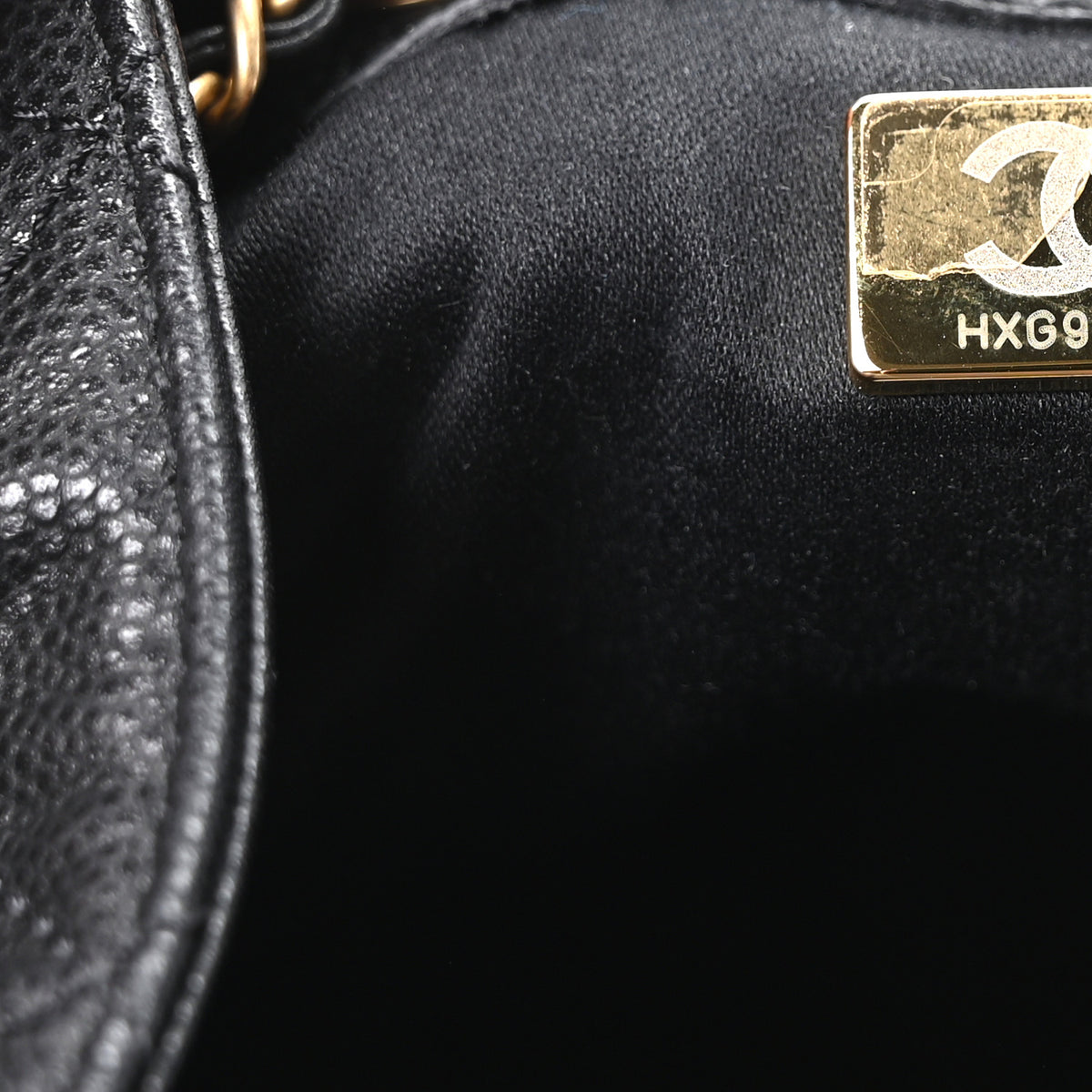 Chanel Caviar Quilted Small Chanel 25 Handbag Black 7 of 10