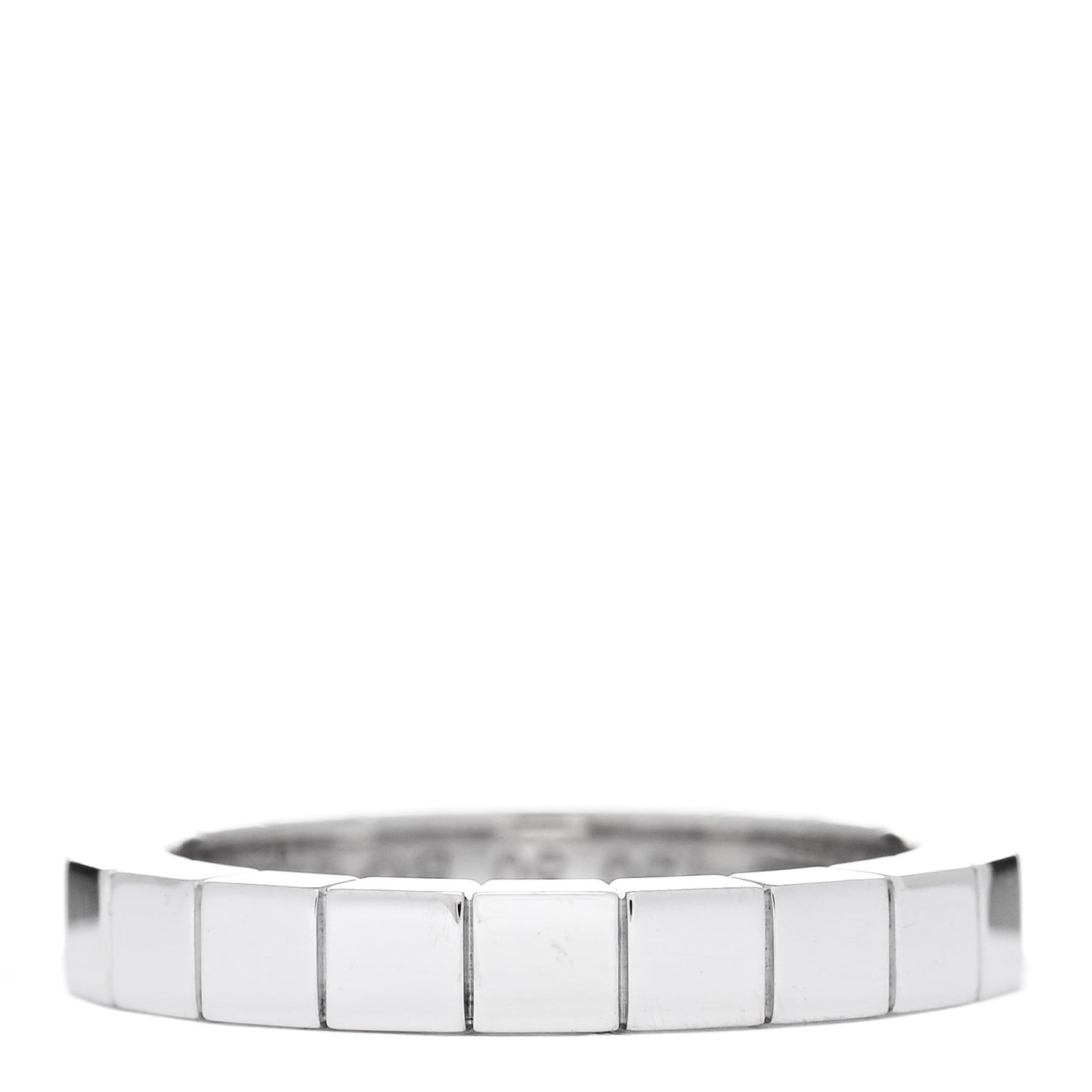 18K White Gold Lanieres Ring 50 5.25