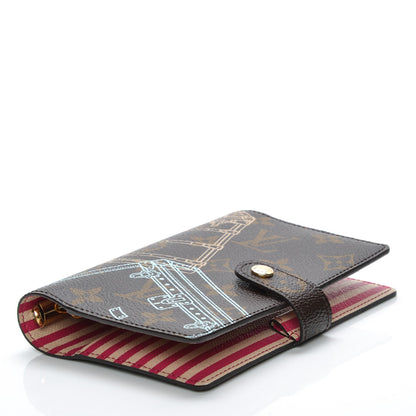 Louis Vuitton Monogram 2014 Christmas Animation Small Ring Agenda Cover 4 of 6