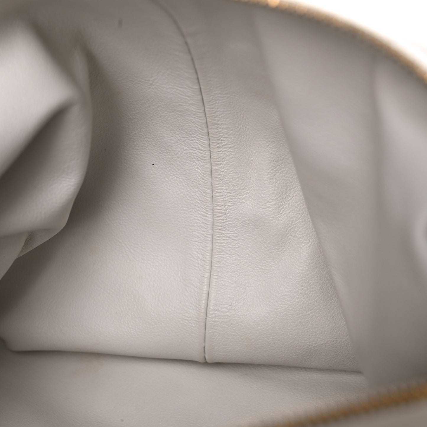 Calfskin Mini Double Knot Bag White