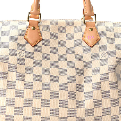 Louis Vuitton Damier Azur Speedy 30 6 of 8