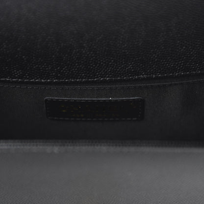 Chanel Caviar Quilted Medium Boy Flap Black 8 of 11