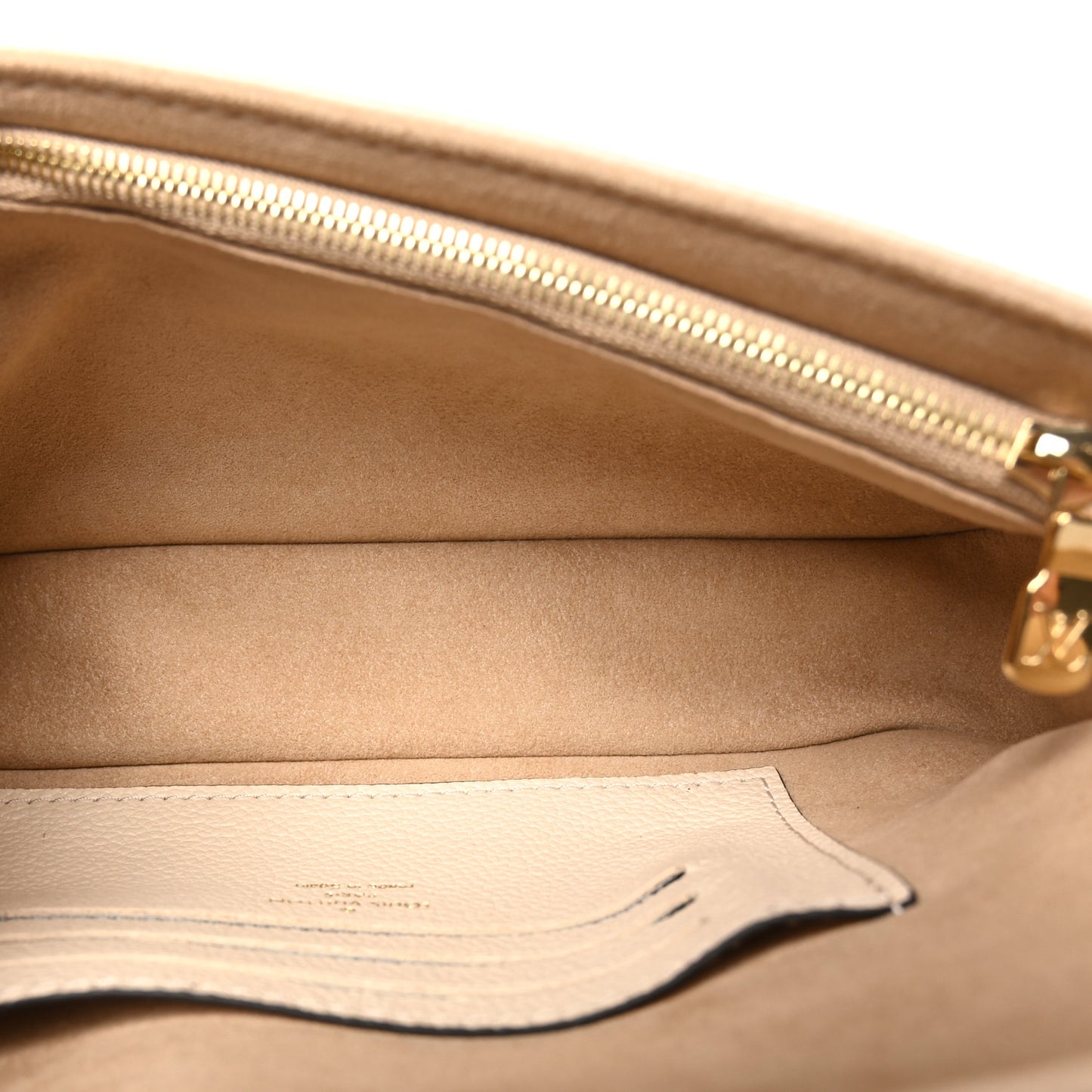 Empreinte Monogram Giant Ivy Wallet On Chain Cream