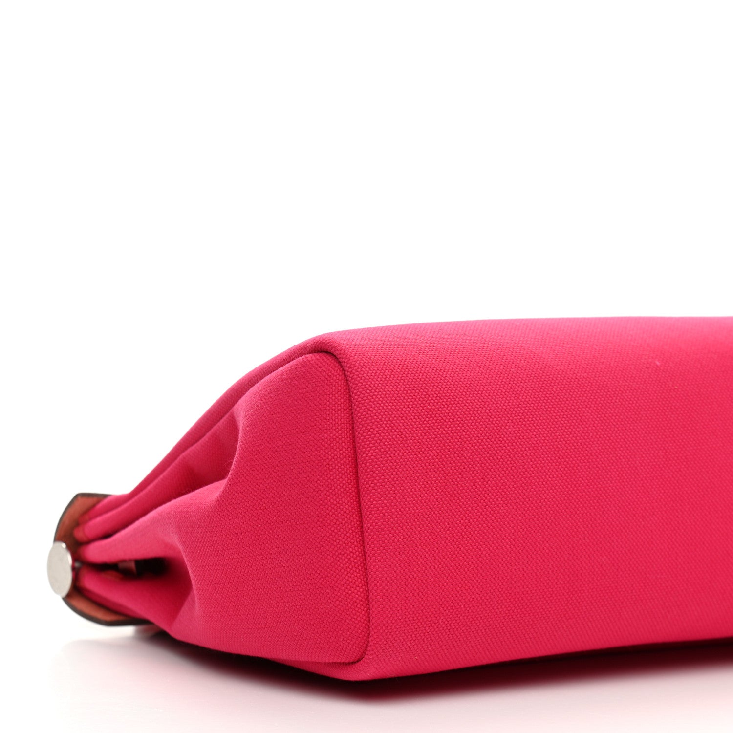 Hermes Military Toile Vache Hunter Herbag Zip PM 31 Rose Mexico Rouge Piment 10 of 13