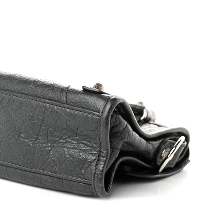 Balenciaga Agneau Giant 12 Silver Hardware Mini City Gris Fossile 10 of 10