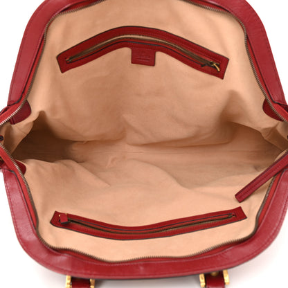 Gucci Calfskin Large Re(Belle) Top Handle Bag Red 4 of 12