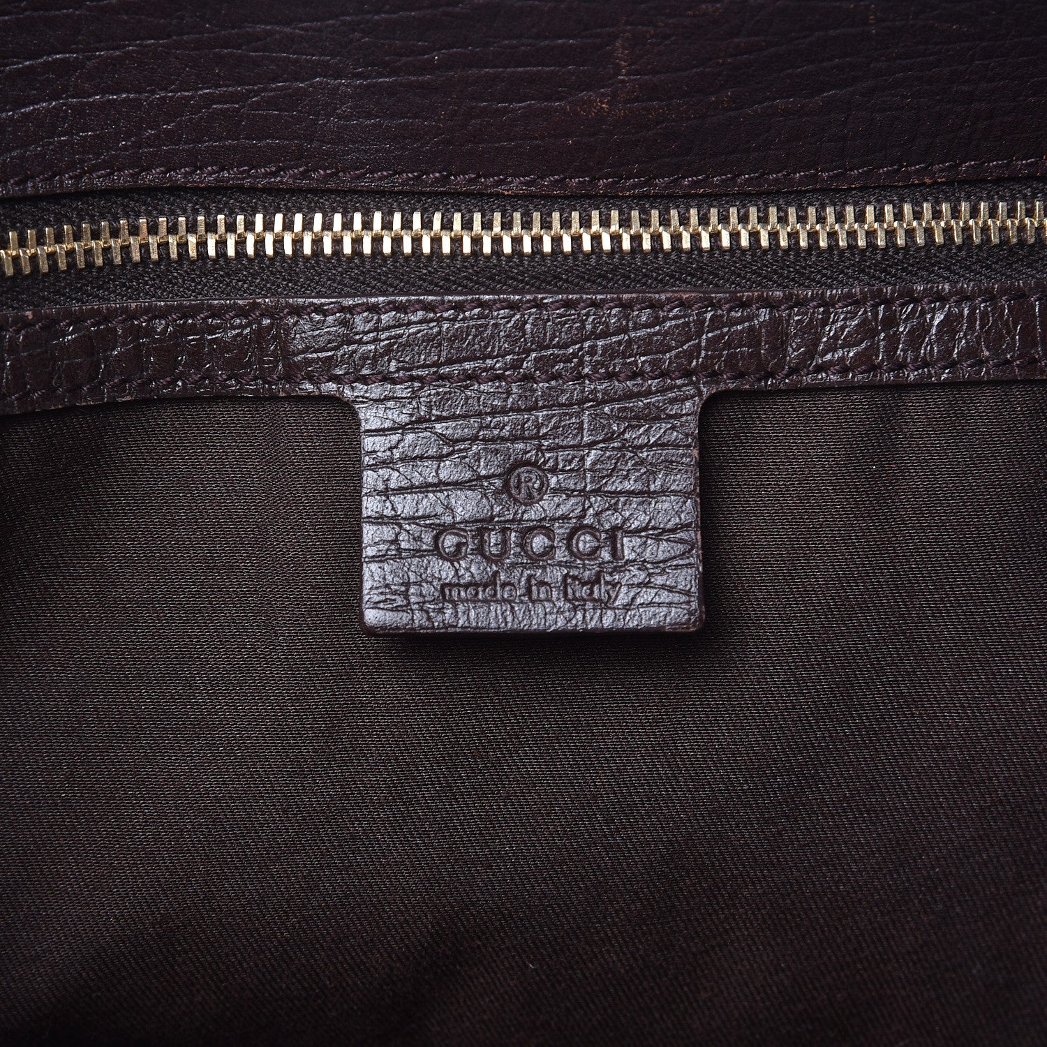 Gucci Monogram Large Horsebit Chain Hobo Dark Brown 6 of 12