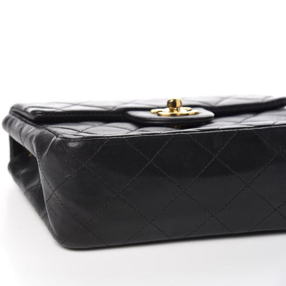 Chanel Lambskin Quilted Mini Square Flap Black 9 of 12