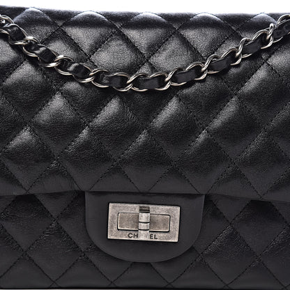 Chanel Lambskin Quilted Medium Hybrid Reissue Flap Black 12 of 13