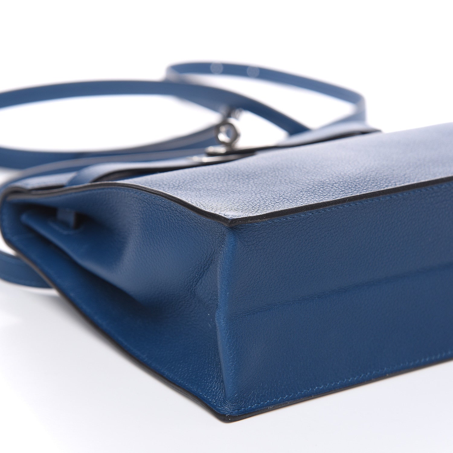 Hermes Evercolor Kelly Danse II Belt Bag Deep Bleu 10 of 11