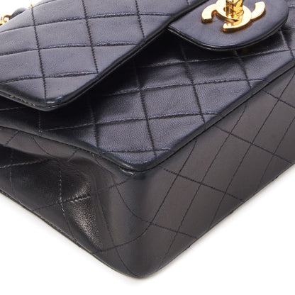 Chanel Lambskin Quilted Small Double Flap Black 6 of 10