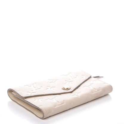 Louis Vuitton Empreinte Compact Curieuse Wallet Neige 4 of 13