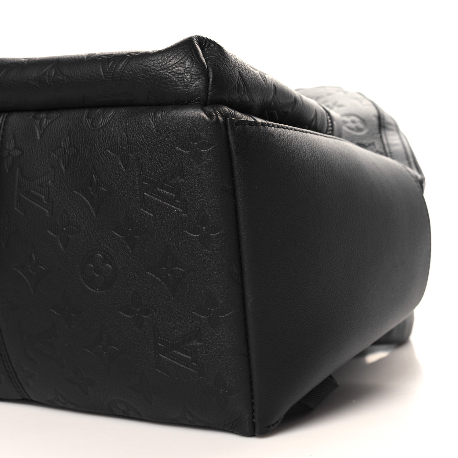 Louis Vuitton Calfskin Monogram Shadow Discovery Backpack  Black 9 of 9