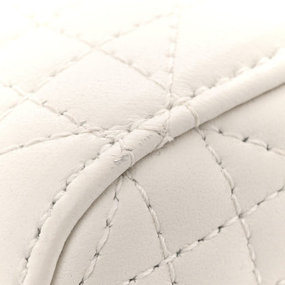 Christian Dior Lambskin Cannage Mini Lady Dior White 12 of 13