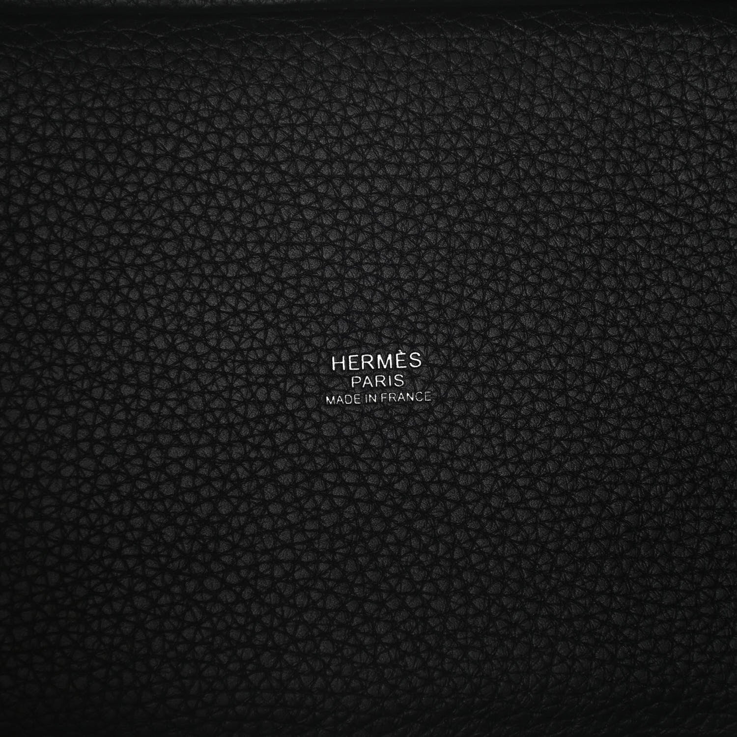 Hermes Taurillon Clemence Monochrome Picotin Lock 18 PM Black 6 of 12