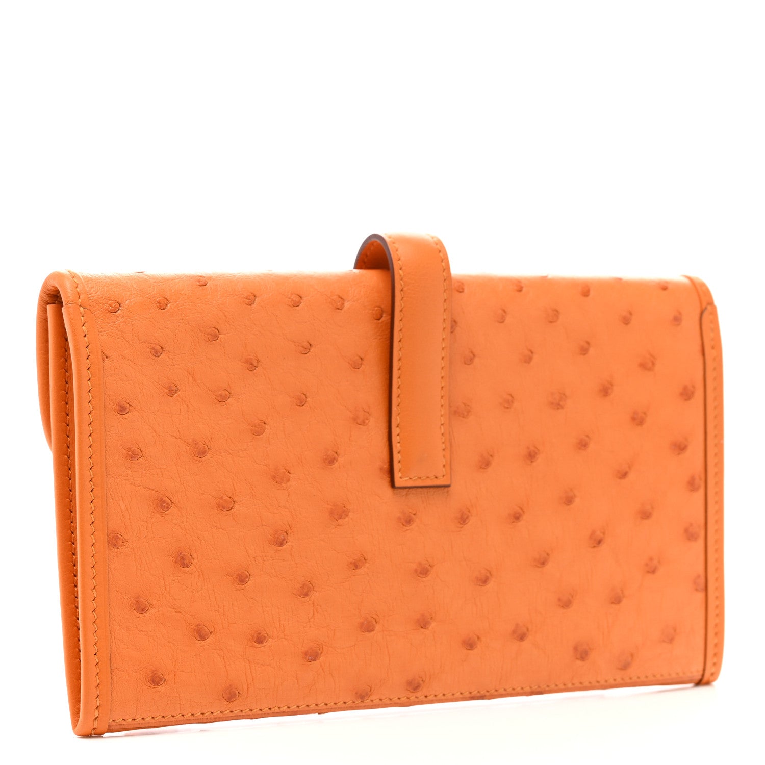 Hermes Ostrich Jige Duo Clutch 4 of 7