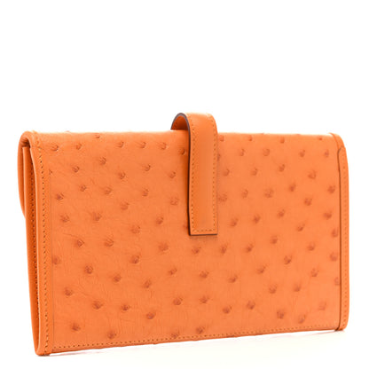 Hermes Ostrich Jige Duo Clutch 4 of 7