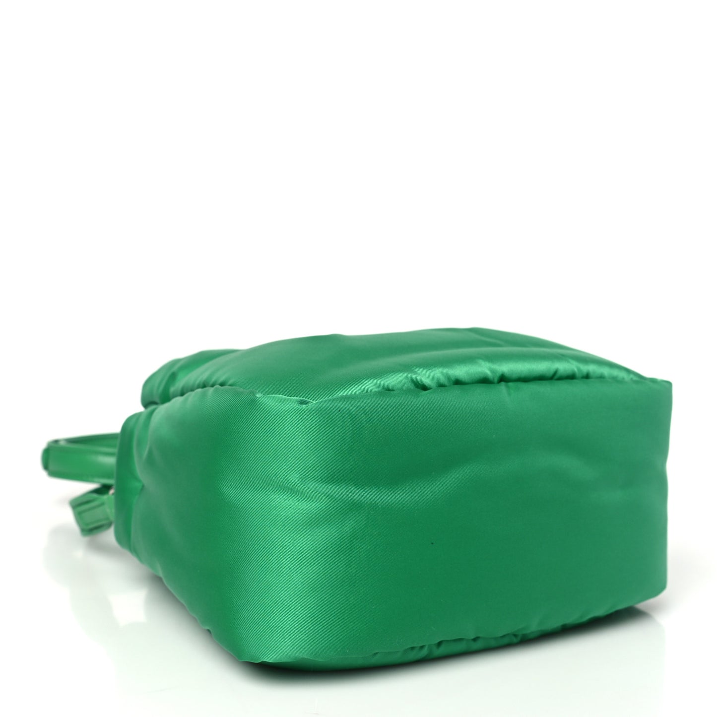 Re-Nylon Soft Padded Small Double Handled Shoulder Bag Mango