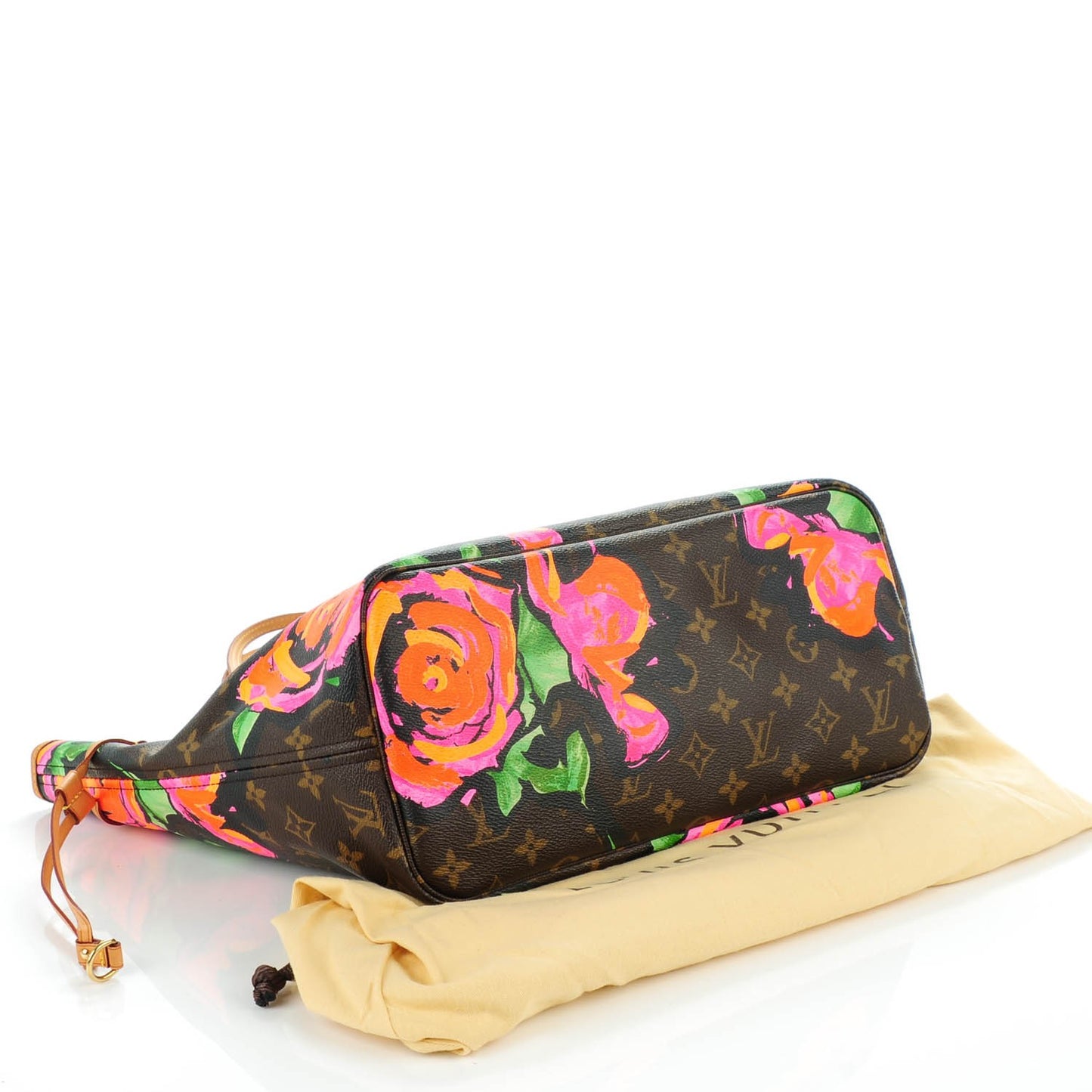 Monogram Roses Neverfull MM