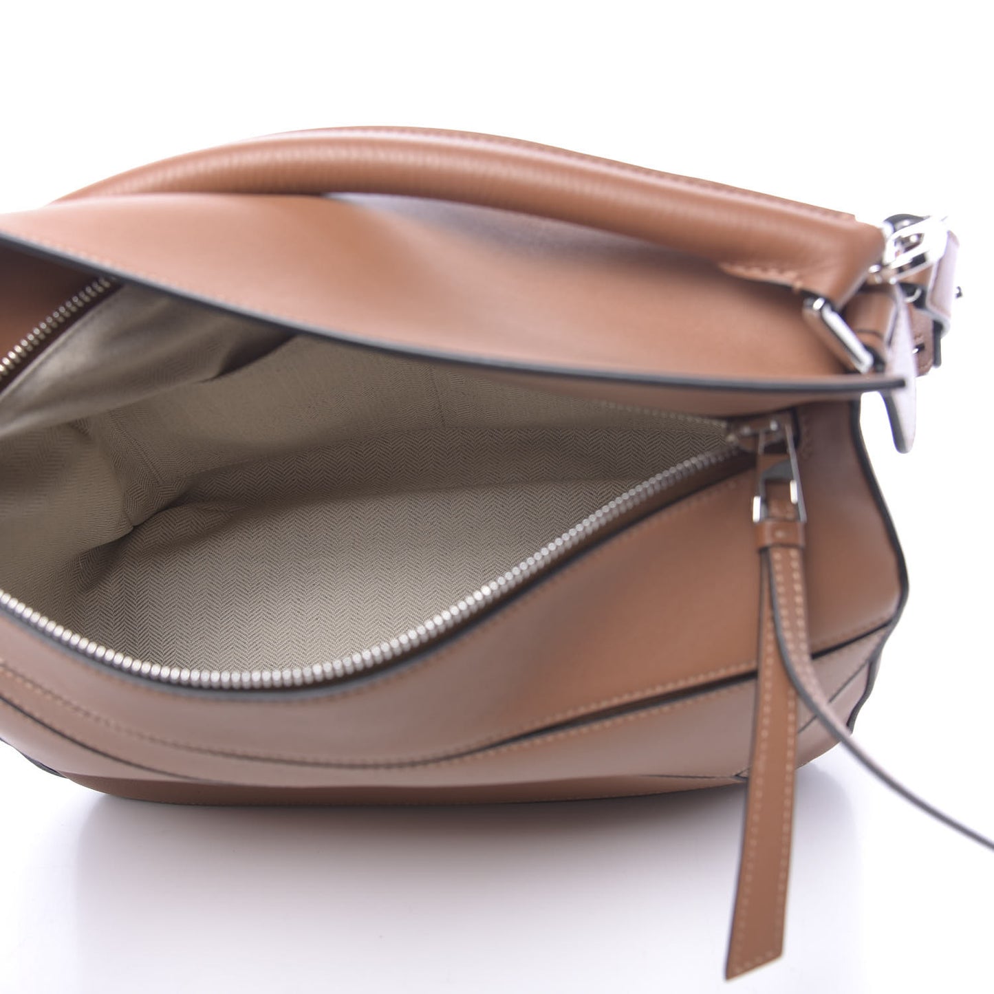 Calfskin Medium Puzzle Bag Tan