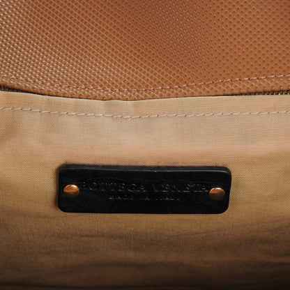 Bottega Veneta Rubberized Canvas Marco Polo Tote Brown 6 of 7
