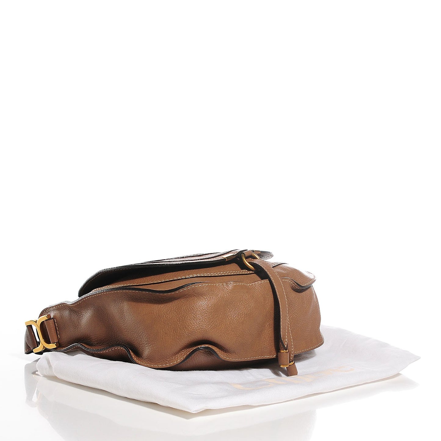 Calfskin Small Marcie Hobo Nut