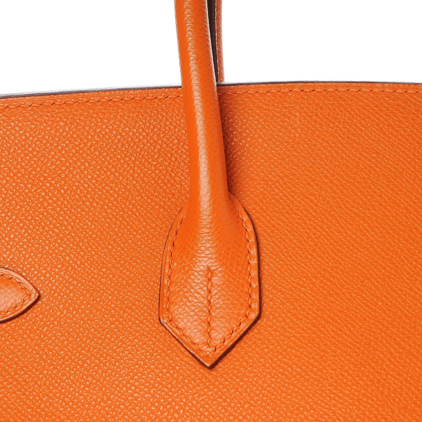 Epsom Birkin 35 Orange