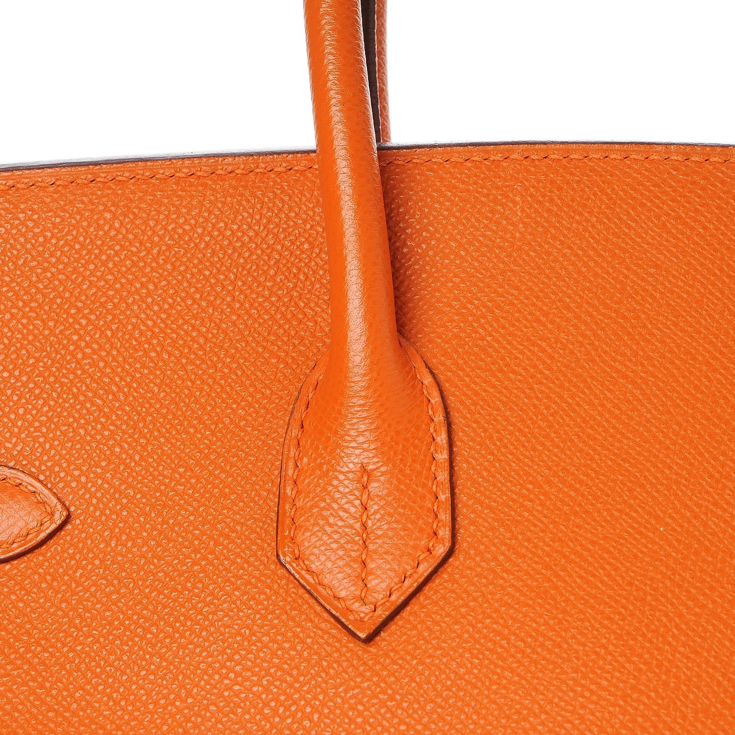 Hermes Epsom Birkin 35 Orange 31 of 34