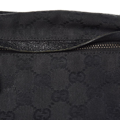 Gucci GG Monogram Double Pocket Belt Bag Black 9 of 12