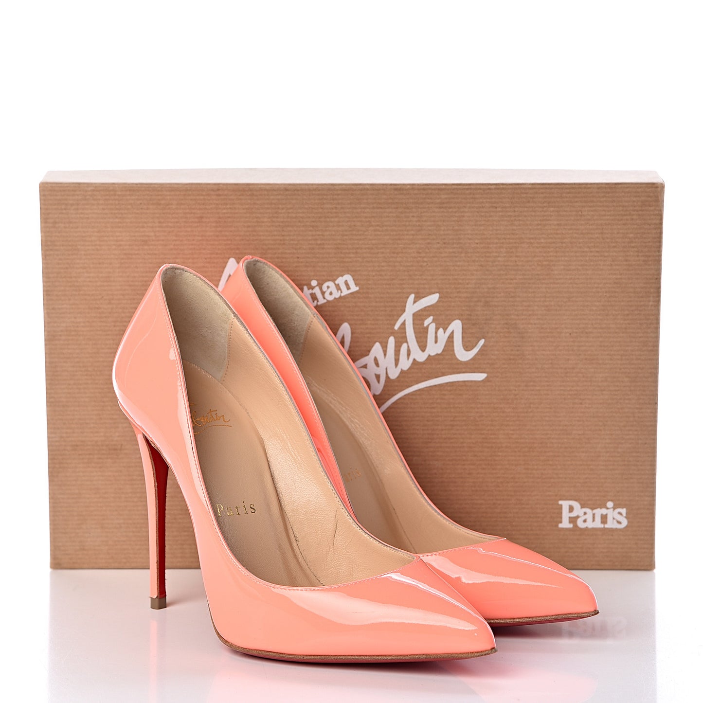 Patent Pigalle Follies 100 Pumps 35.5 Flamingo