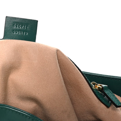 Gucci Boarded Dyana Lux Calfskin Medium Jackie 1961 Hobo Hobo Emerald 5 of 9