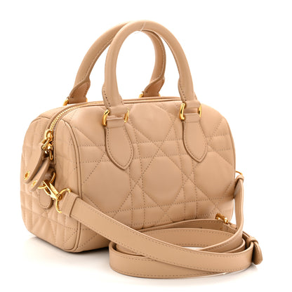 Christian Dior Calfskin Macrocannage Groove 20 Bag Biscuit 3 of 10