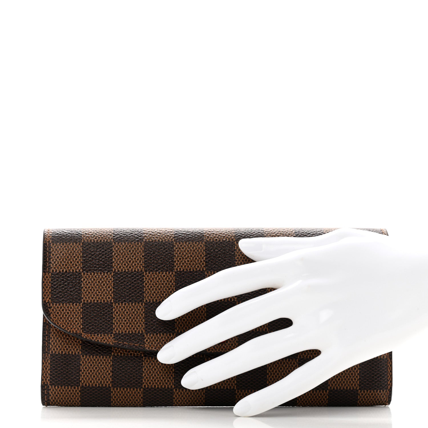 Louis Vuitton Monogram Emilie Wallet Rouge 2 of 11