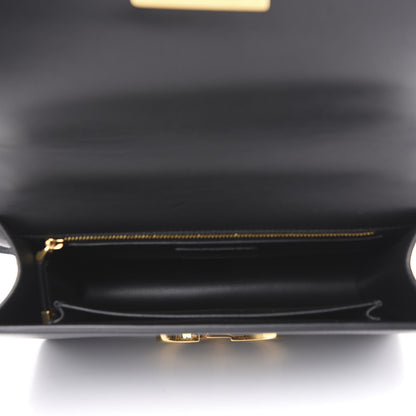 Christian Dior Smooth Calfskin 30 Montaigne Flap Bag Black 5 of 13