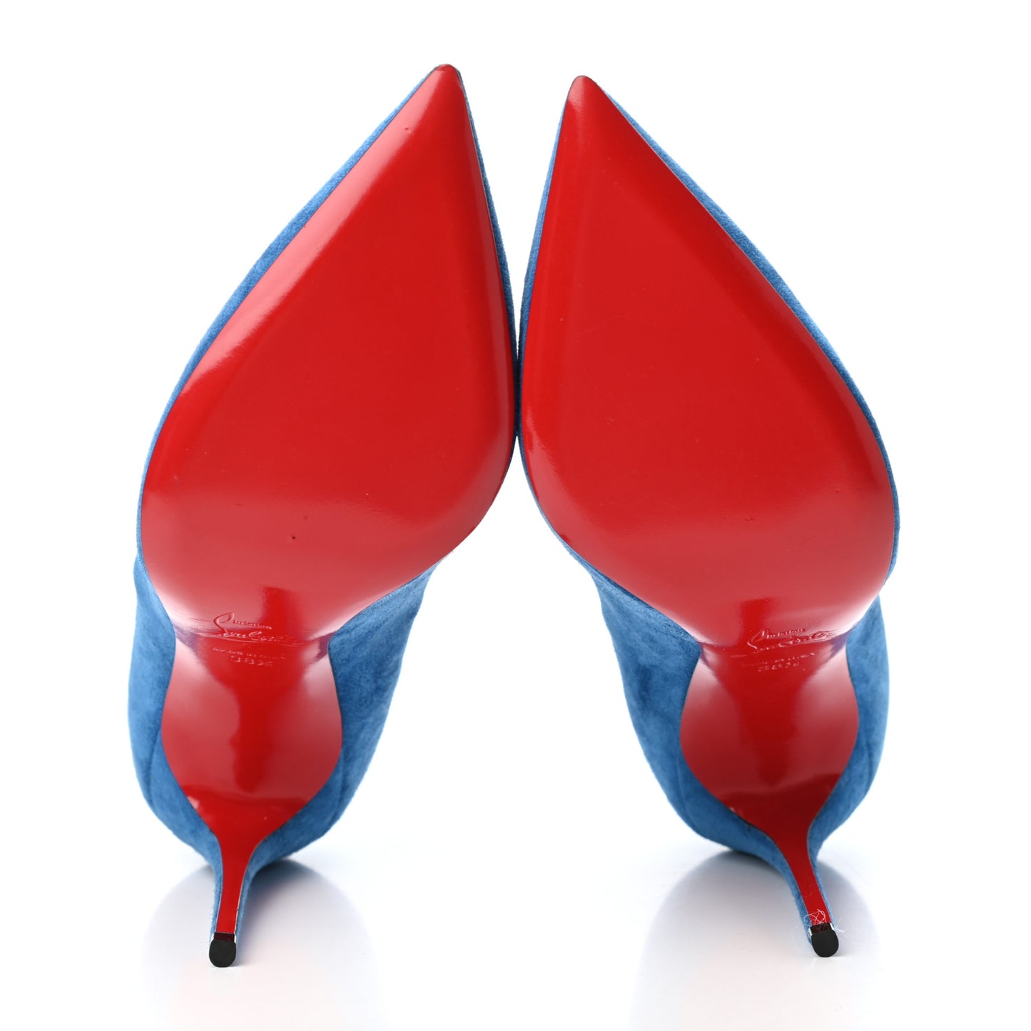 Veau Velours Pigalle Follies 100 Pumps 38.5 Positano