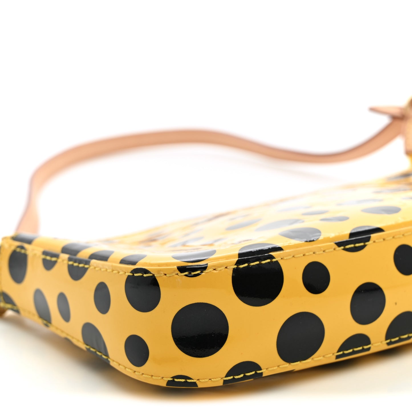 Vernis Kusama Infinity Dots Pochette Accessories Yellow