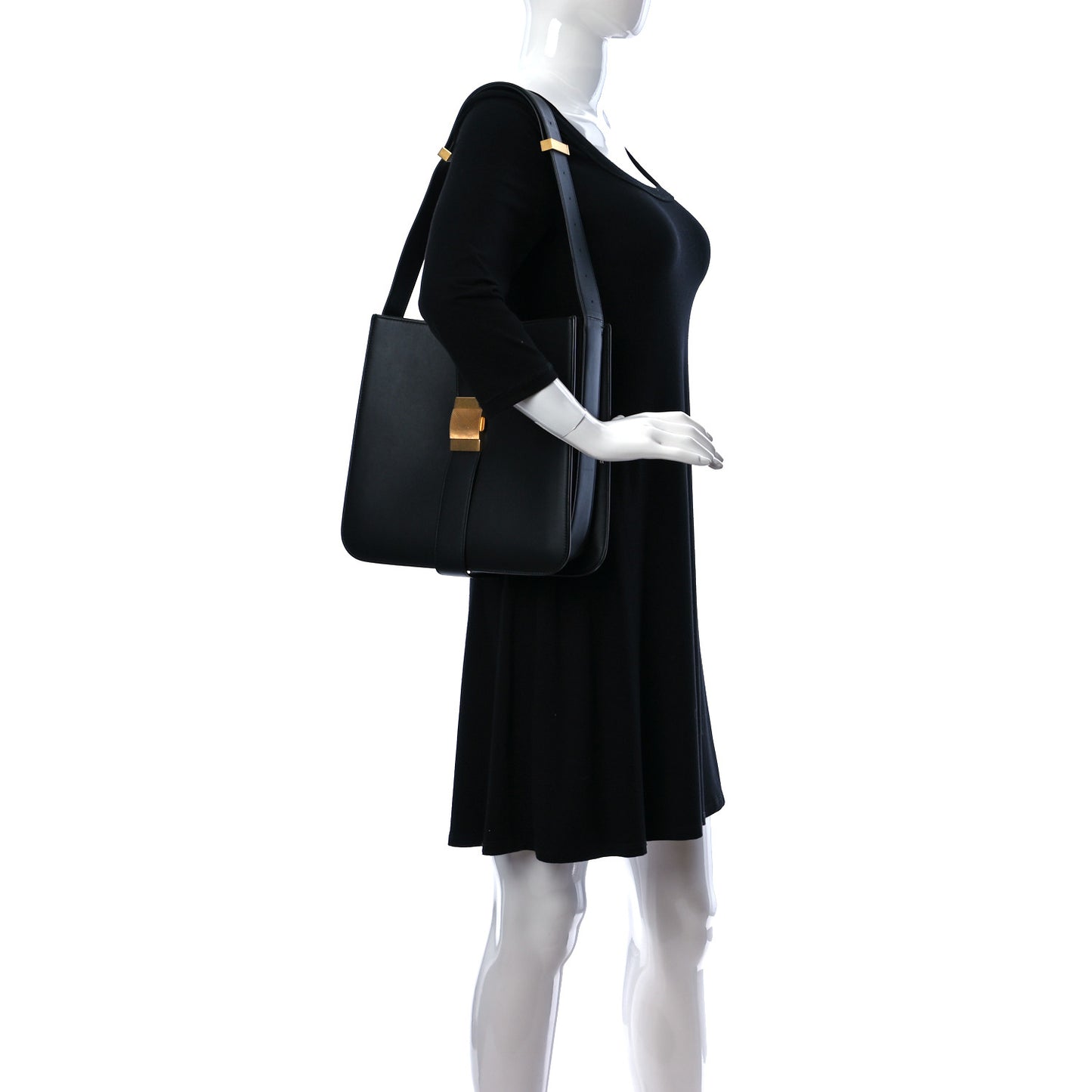 Nappa Medium Marie Bag Black