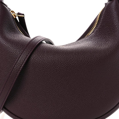 Celine Supple Grained Calfskin Teen Lulu Shoulder Bag Deep Burgundy 9 of 13