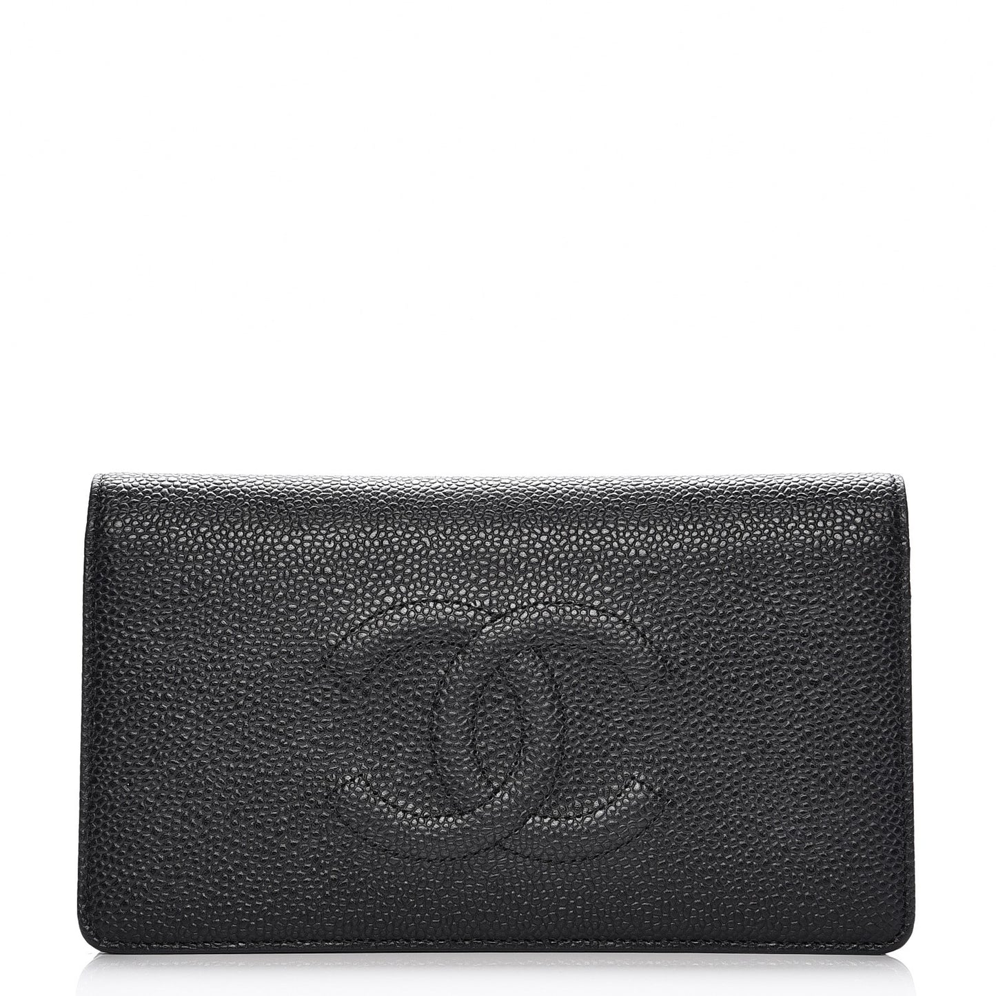 Caviar Timeless CC Yen Wallet Black