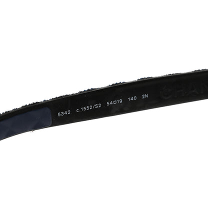 Chanel Acetate Denim CC Sunglasses 5432 Blue 5 of 8
