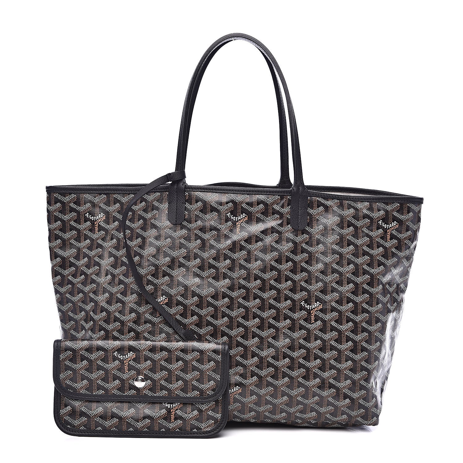 Goyard Goyardine Saint Louis PM Black 1 of 10