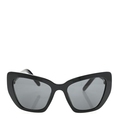 Prada Cat Eye Sunglasses SPR 08V-F Black 2 of 8