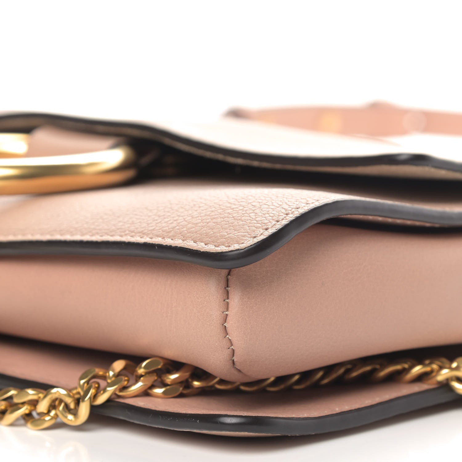 Chloe Goatskin Small Faye Shoulder Bag Biscotti Beige 7 of 9