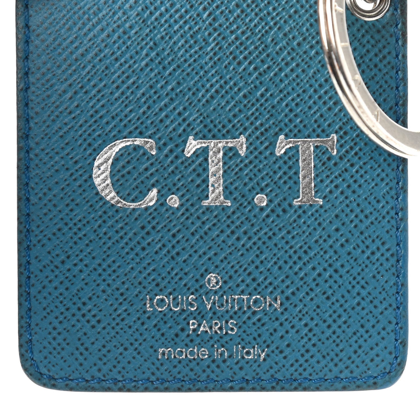 Damier Graphite Illustre V Key Holder Blue