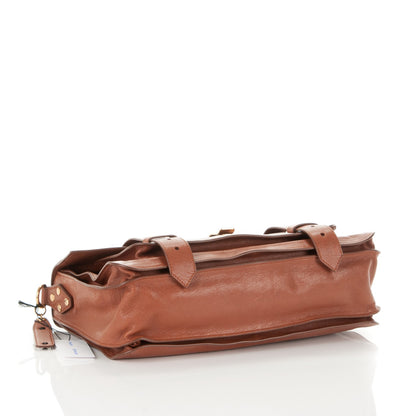 Proenza Schouler Lambskin Medium PS1 Satchel Saddle 4 of 7