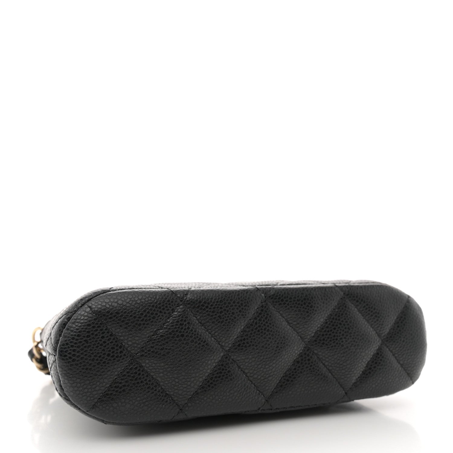 Chanel Caviar Quilted Classic Clutch with Chain Black 4 of 12