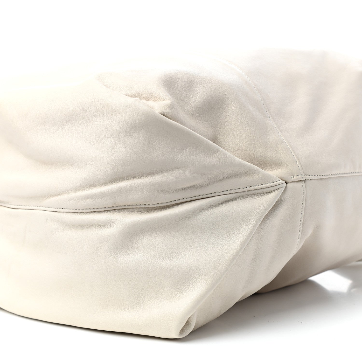 Saint Laurent Lambskin West Shopping Bag Crema Soft 9 of 10