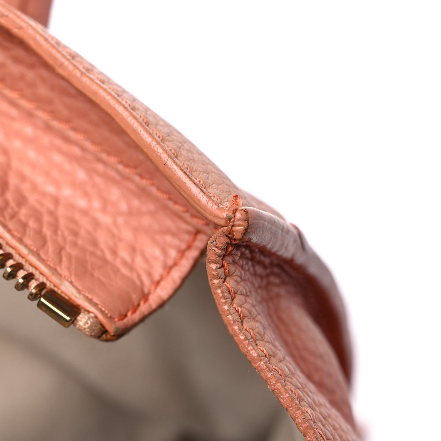 Celine Pebbled Calfskin Mini Luggage Pink 26 of 28